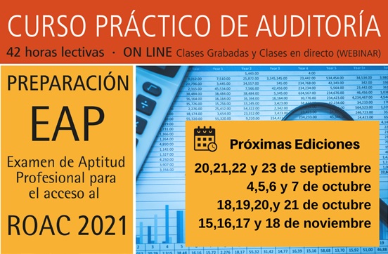 Nuevo examen de aptitud profesional para la inscripción en el Registro Oficial de Auditores de Cuentas