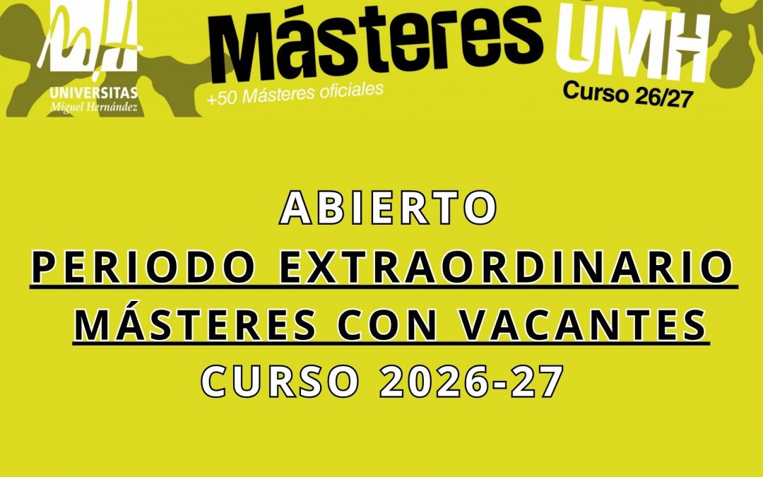 Últimas plazas en el Máster Universitario en Auditoría de Cuentas: abierto el periodo extraordinario de preinscripción